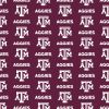 Texas A&M Aggies Full Rotary Bed In a Bag Set